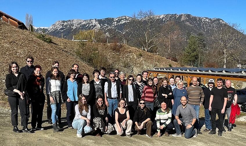Mitarbeiter:innen des WISO beim Retreat in Reichenau