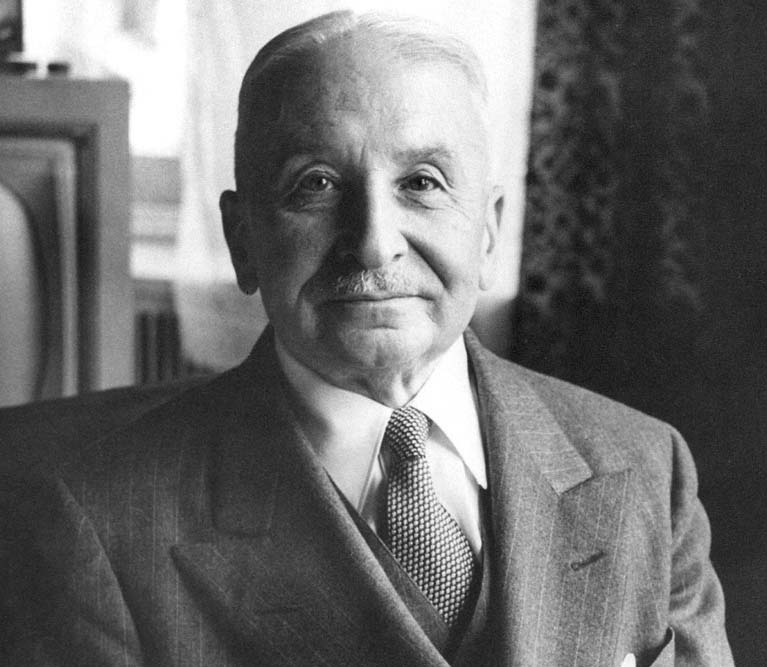 Porträt von Ludwig von Mises